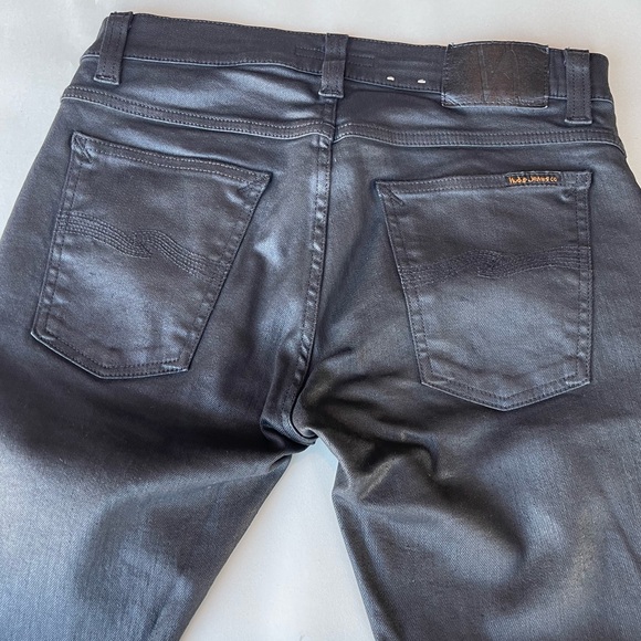 Nudie Jeans Tight Terry Painted Black 30x30 - Picture 4 of 10